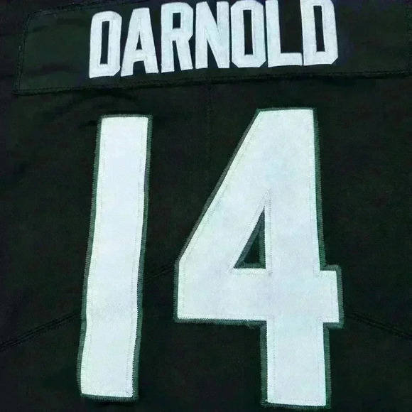 NFL‎ New York Jets #14 Darnold On Field Jersey Large Nike - Picture 6 of 7